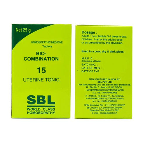 SBL Bio-Combination 15 Tablet